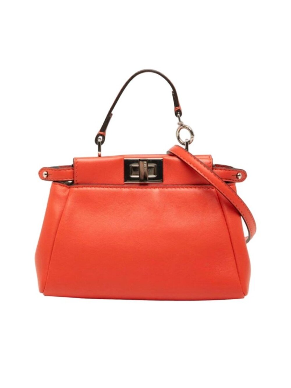 Fendi Micro Peekaboo Pouch Mini Handbag - Picture 1 of 6
